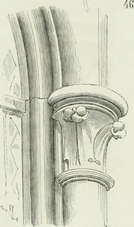 An illustration from Dictionnaire raisonné de l'architecture française du XIe au XVIe siècle, 1875, leaf 540