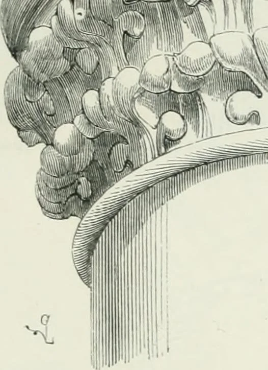 An illustration from Dictionnaire raisonné de l'architecture française du XIe au XVIe siècle, 1875, leaf 550