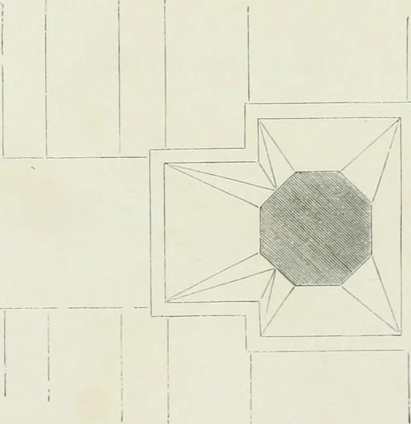 An illustration from Dictionnaire raisonné de l'architecture française du XIe au XVIe siècle, 1875, leaf 552