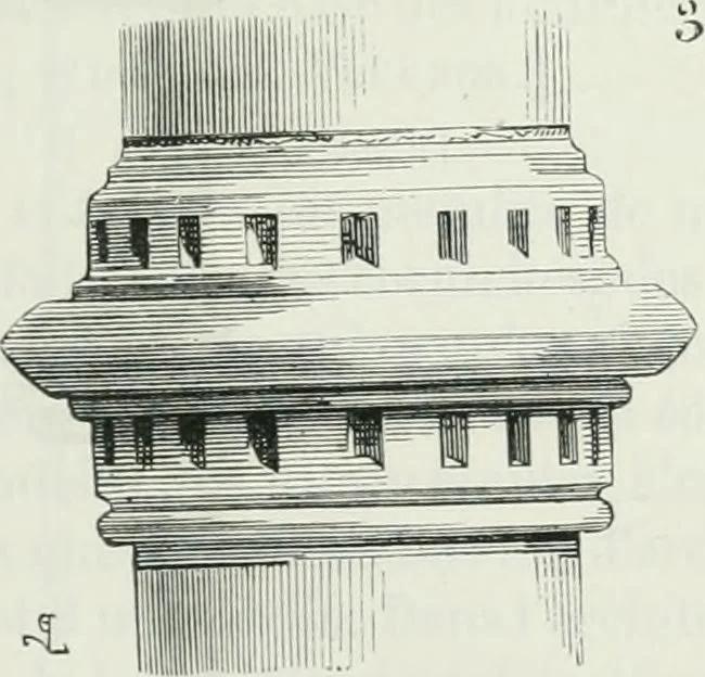 An illustration from Dictionnaire raisonné de l'architecture française du XIe au XVIe siècle, 1875, leaf 70