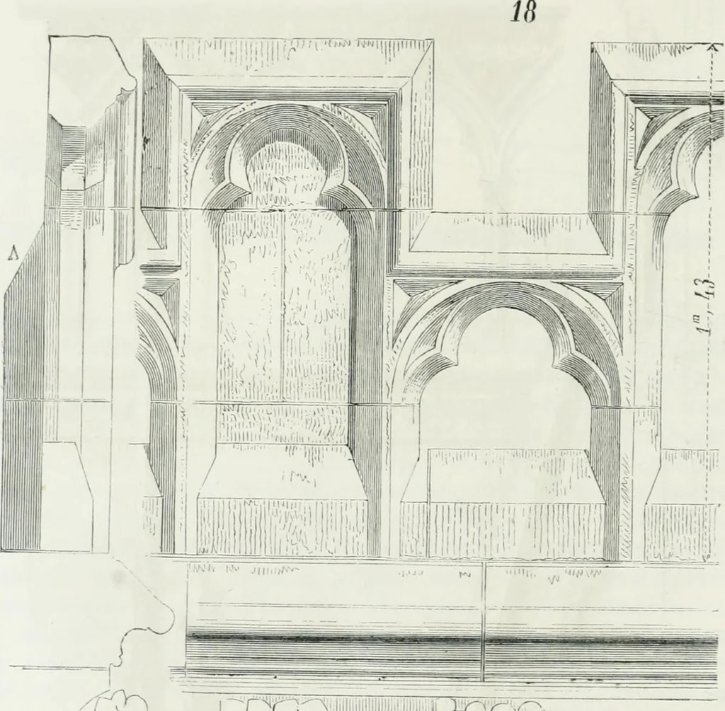An illustration from Dictionnaire raisonné de l'architecture française du XIe au XVIe siècle, 1875, leaf 95