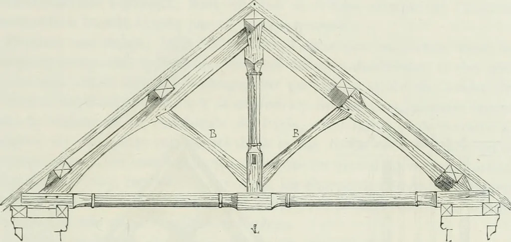 An illustration from Dictionnaire raisonné de l'architecture française du XIe au XVIe siècle, 1875, leaf 16