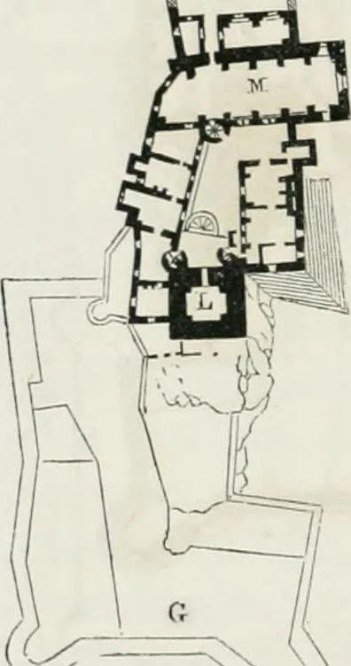 An illustration from Dictionnaire raisonné de l'architecture française du XIe au XVIe siècle, 1875, leaf 179