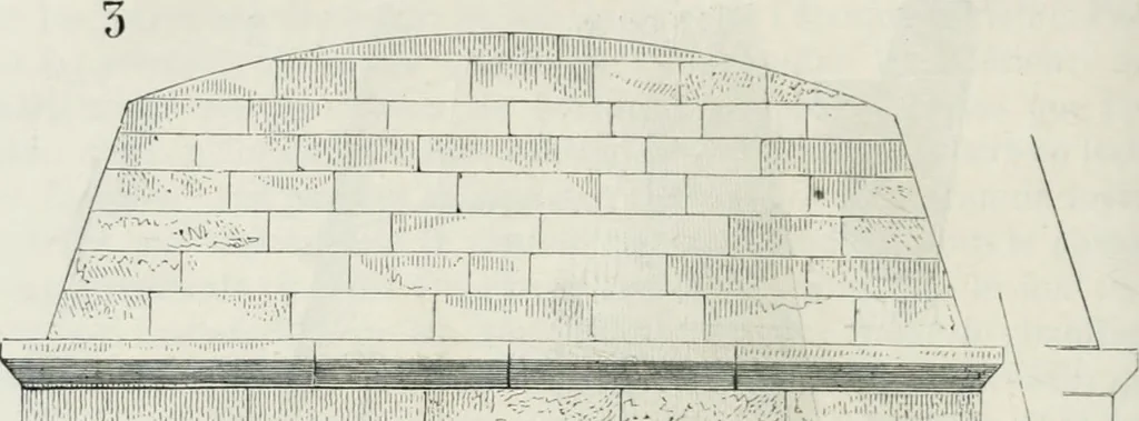 An illustration from Dictionnaire raisonné de l'architecture française du XIe au XVIe siècle, 1875, leaf 205