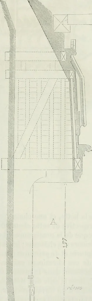 An illustration from Dictionnaire raisonné de l'architecture française du XIe au XVIe siècle, 1875, leaf 216