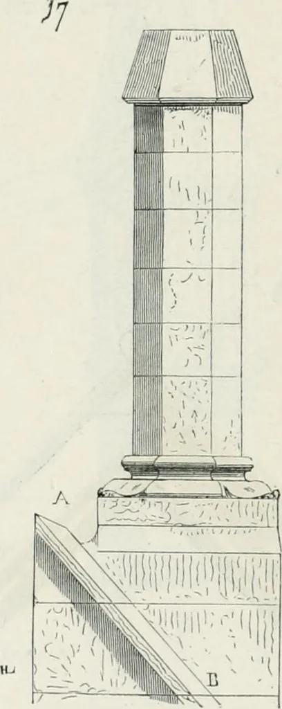 An illustration from Dictionnaire raisonné de l'architecture française du XIe au XVIe siècle, 1875, leaf 221