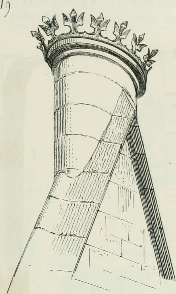 An illustration from Dictionnaire raisonné de l'architecture française du XIe au XVIe siècle, 1875, leaf 224