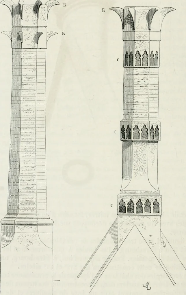 An illustration from Dictionnaire raisonné de l'architecture française du XIe au XVIe siècle, 1875, leaf 225