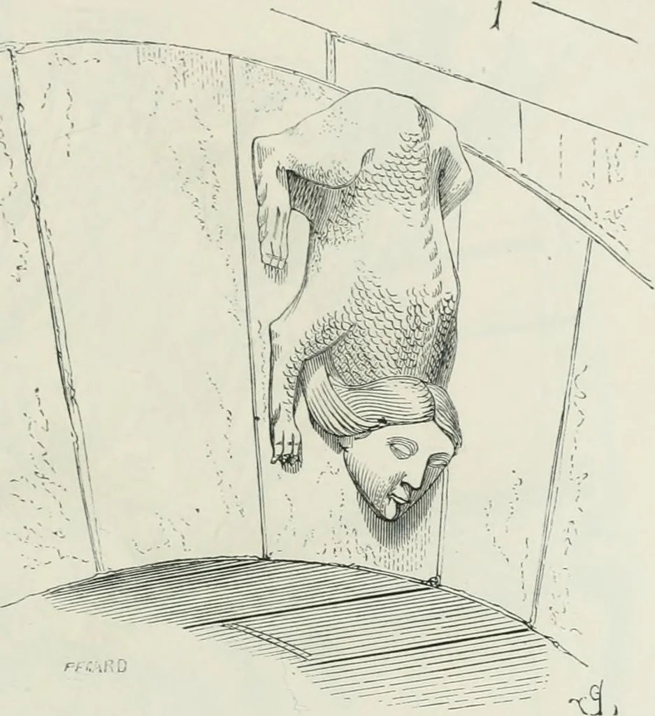 An illustration from Dictionnaire raisonné de l'architecture française du XIe au XVIe siècle, 1875, leaf 266