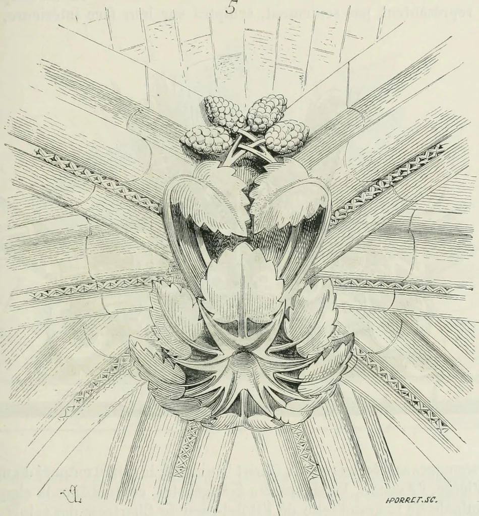 An illustration from Dictionnaire raisonné de l'architecture française du XIe au XVIe siècle, 1875, leaf 270