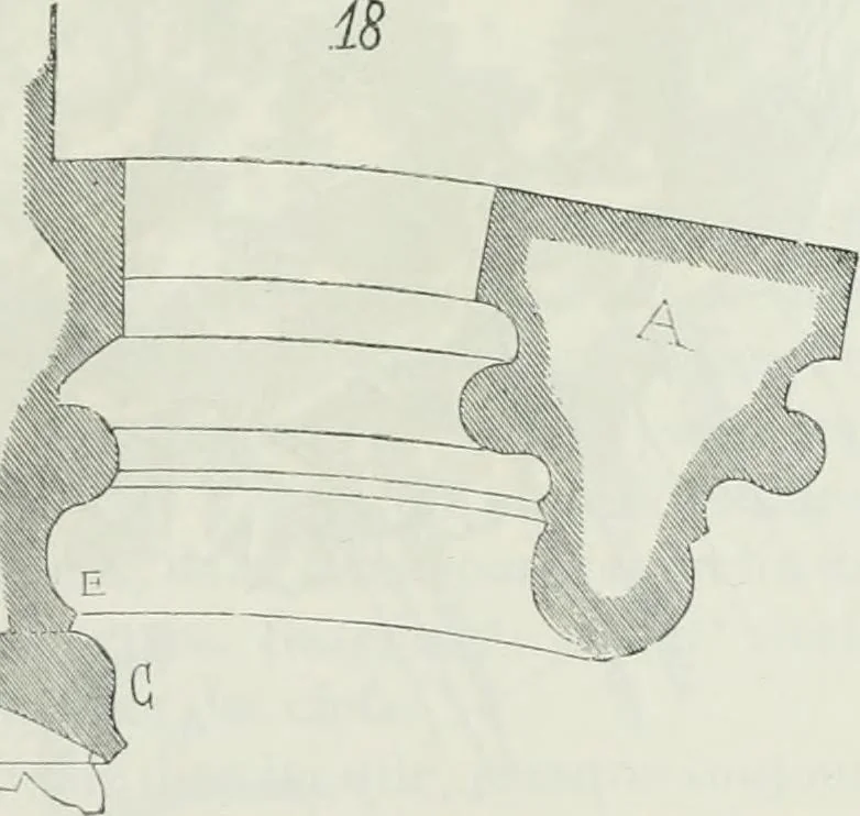 An illustration from Dictionnaire raisonné de l'architecture française du XIe au XVIe siècle, 1875, leaf 278