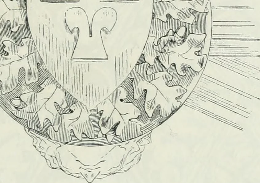 An illustration from Dictionnaire raisonné de l'architecture française du XIe au XVIe siècle, 1875, leaf 280