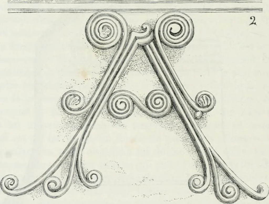 An illustration from Dictionnaire raisonné de l'architecture française du XIe au XVIe siècle, 1875, leaf 293