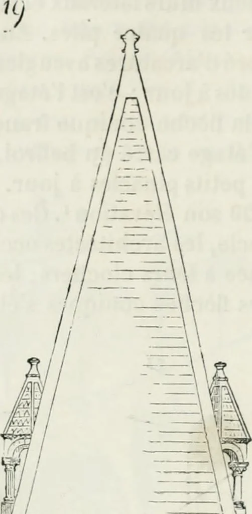An illustration from Dictionnaire raisonné de l'architecture française du XIe au XVIe siècle, 1875, leaf 317