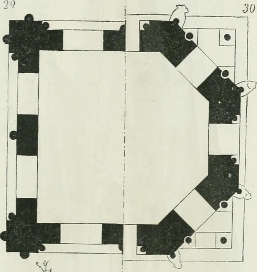 An illustration from Dictionnaire raisonné de l'architecture française du XIe au XVIe siècle, 1875, leaf 332