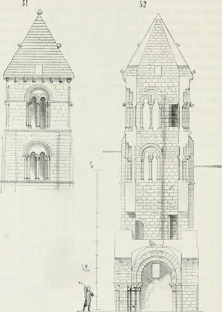 An illustration from Dictionnaire raisonné de l'architecture française du XIe au XVIe siècle, 1875, leaf 359