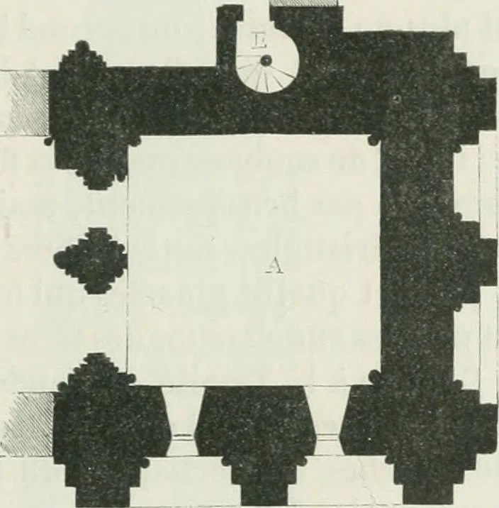 An illustration from Dictionnaire raisonné de l'architecture française du XIe au XVIe siècle, 1875, leaf 368