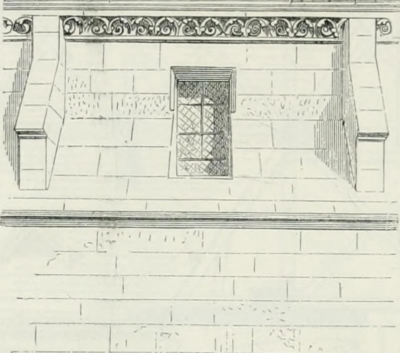 An illustration from Dictionnaire raisonné de l'architecture française du XIe au XVIe siècle, 1875, leaf 439
