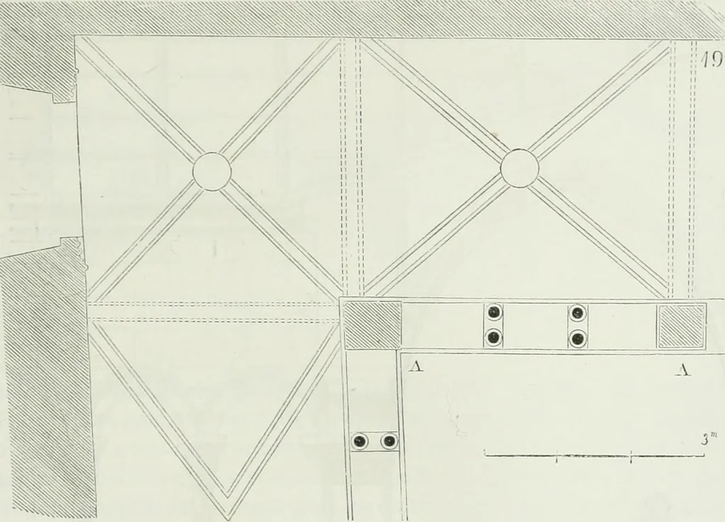 An illustration from Dictionnaire raisonné de l'architecture française du XIe au XVIe siècle, 1875, leaf 442