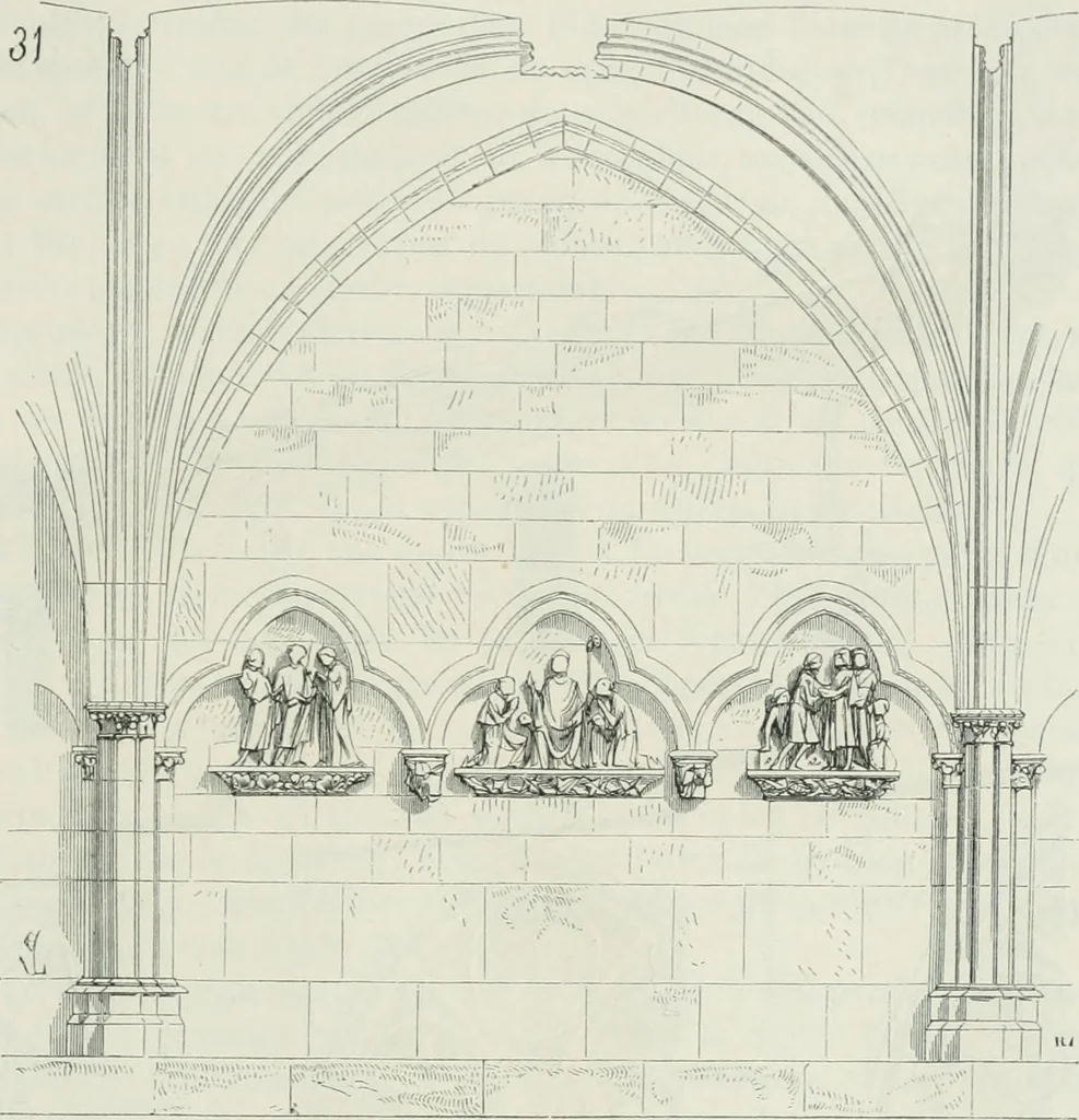An illustration from Dictionnaire raisonné de l'architecture française du XIe au XVIe siècle, 1875, leaf 456