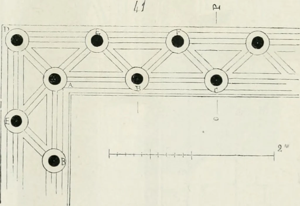 An illustration from Dictionnaire raisonné de l'architecture française du XIe au XVIe siècle, 1875, leaf 465
