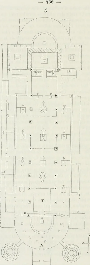 An illustration from Dictionnaire raisonné de l'architecture française du XIe au XVIe siècle, 1875, leaf 475