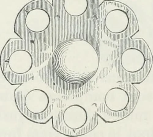 An illustration from Dictionnaire raisonné de l'architecture française du XIe au XVIe siècle, 1875, leaf 483