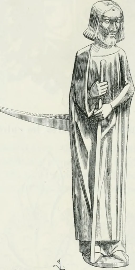 An illustration from Dictionnaire raisonné de l'architecture française du XIe au XVIe siècle, 1875, leaf 485