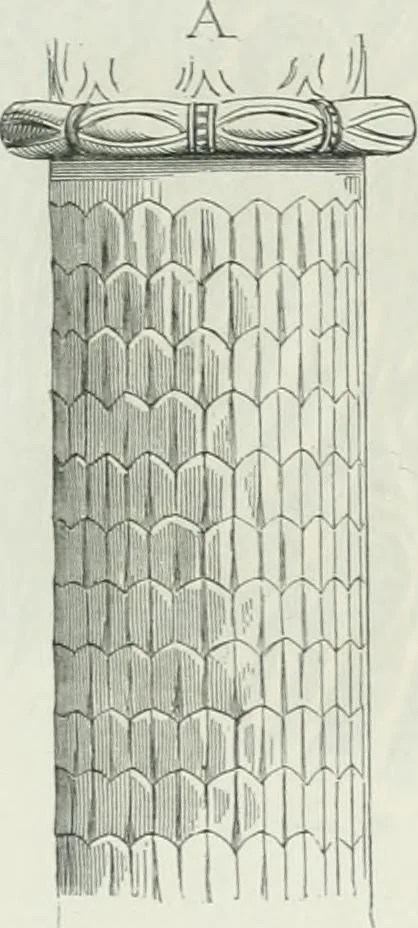 An illustration from Dictionnaire raisonné de l'architecture française du XIe au XVIe siècle, 1875, leaf 506