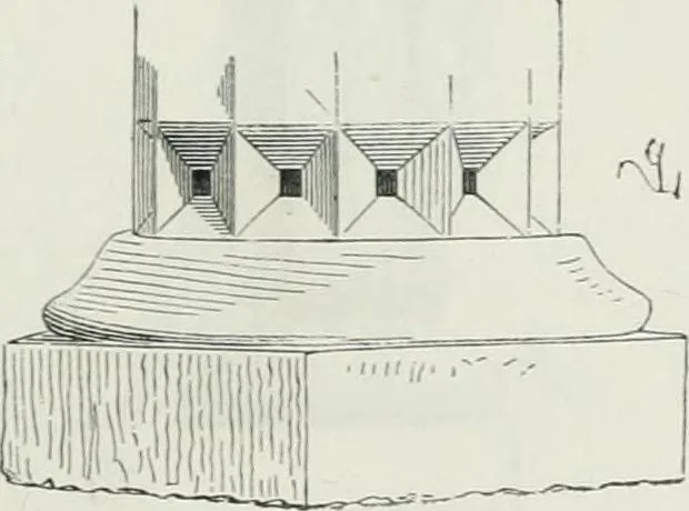 An illustration from Dictionnaire raisonné de l'architecture française du XIe au XVIe siècle, 1875, leaf 508