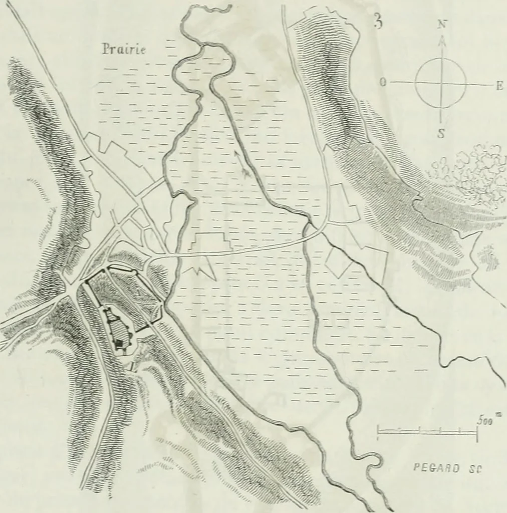An illustration from Dictionnaire raisonné de l'architecture française du XIe au XVIe siècle, 1875, leaf 80