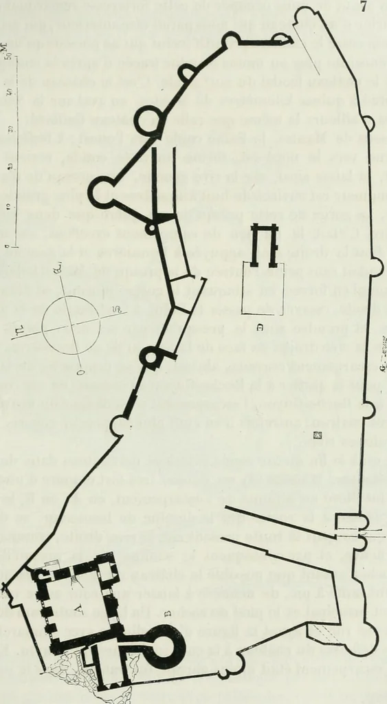 An illustration from Dictionnaire raisonné de l'architecture française du XIe au XVIe siècle, 1875, leaf 88