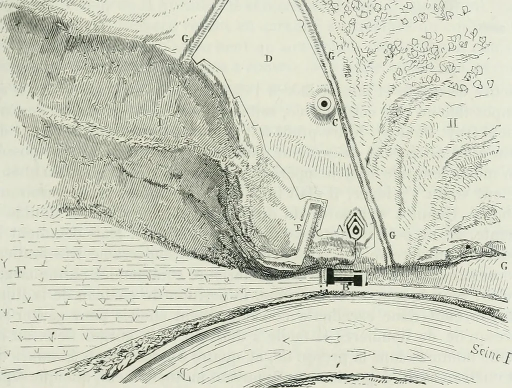 An illustration from Dictionnaire raisonné de l'architecture française du XIe au XVIe siècle, 1875, leaf 90