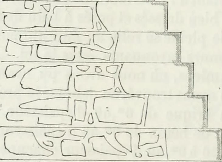 An illustration from Dictionnaire raisonné de l'architecture française du XIe au XVIe siècle, 1875, leaf 185