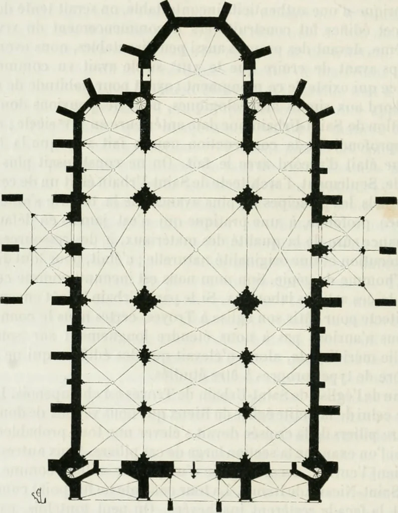 An illustration from Dictionnaire raisonné de l'architecture française du XIe au XVIe siècle, 1875, leaf 193