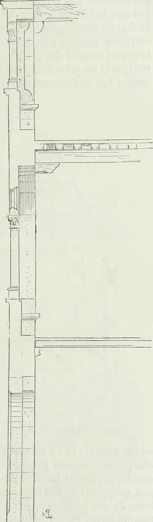 An illustration from Dictionnaire raisonné de l'architecture française du XIe au XVIe siècle, 1875, leaf 222