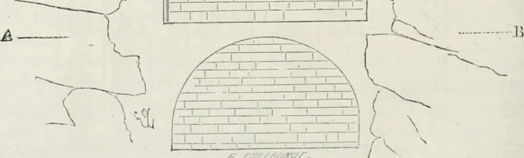 An illustration from Dictionnaire raisonné de l'architecture française du XIe au XVIe siècle, 1875, leaf 285