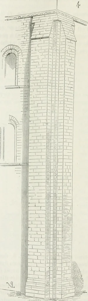 An illustration from Dictionnaire raisonné de l'architecture française du XIe au XVIe siècle, 1875, leaf 295