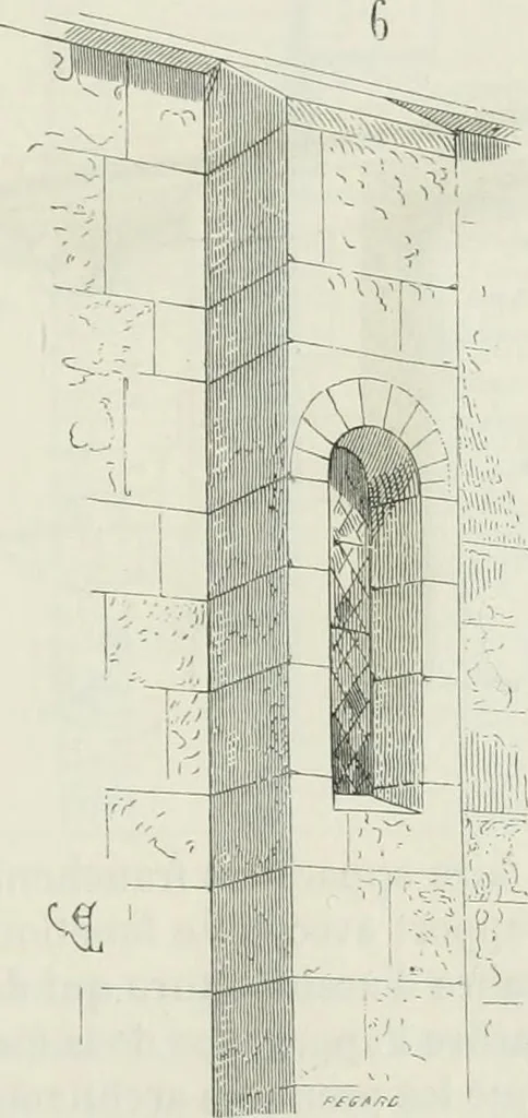 An illustration from Dictionnaire raisonné de l'architecture française du XIe au XVIe siècle, 1875, leaf 296