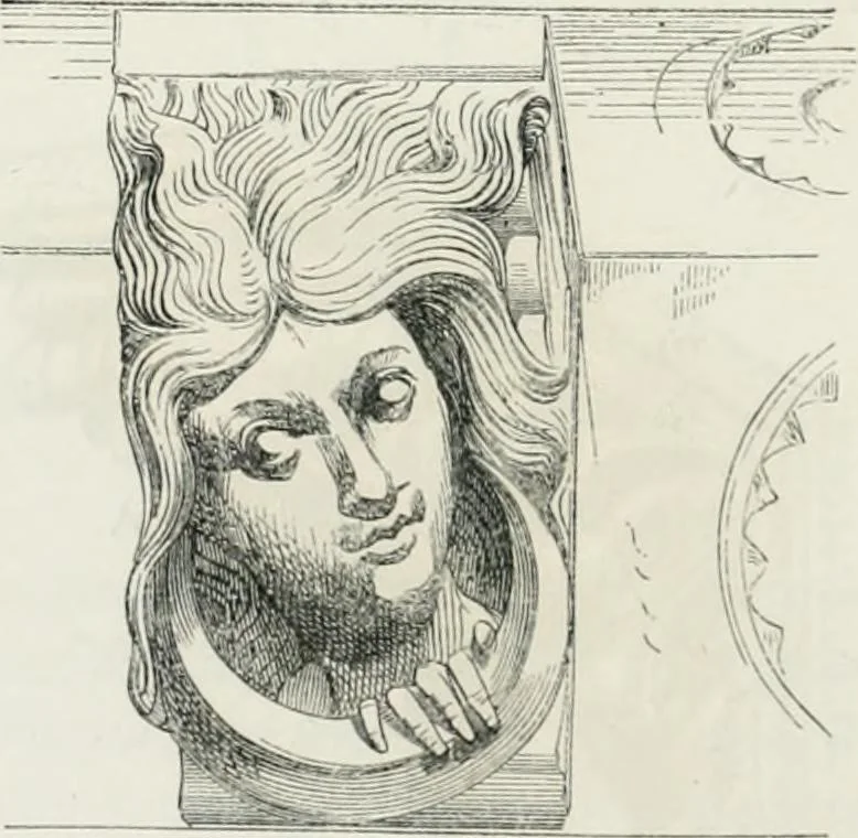 An illustration from Dictionnaire raisonné de l'architecture française du XIe au XVIe siècle, 1875, leaf 319