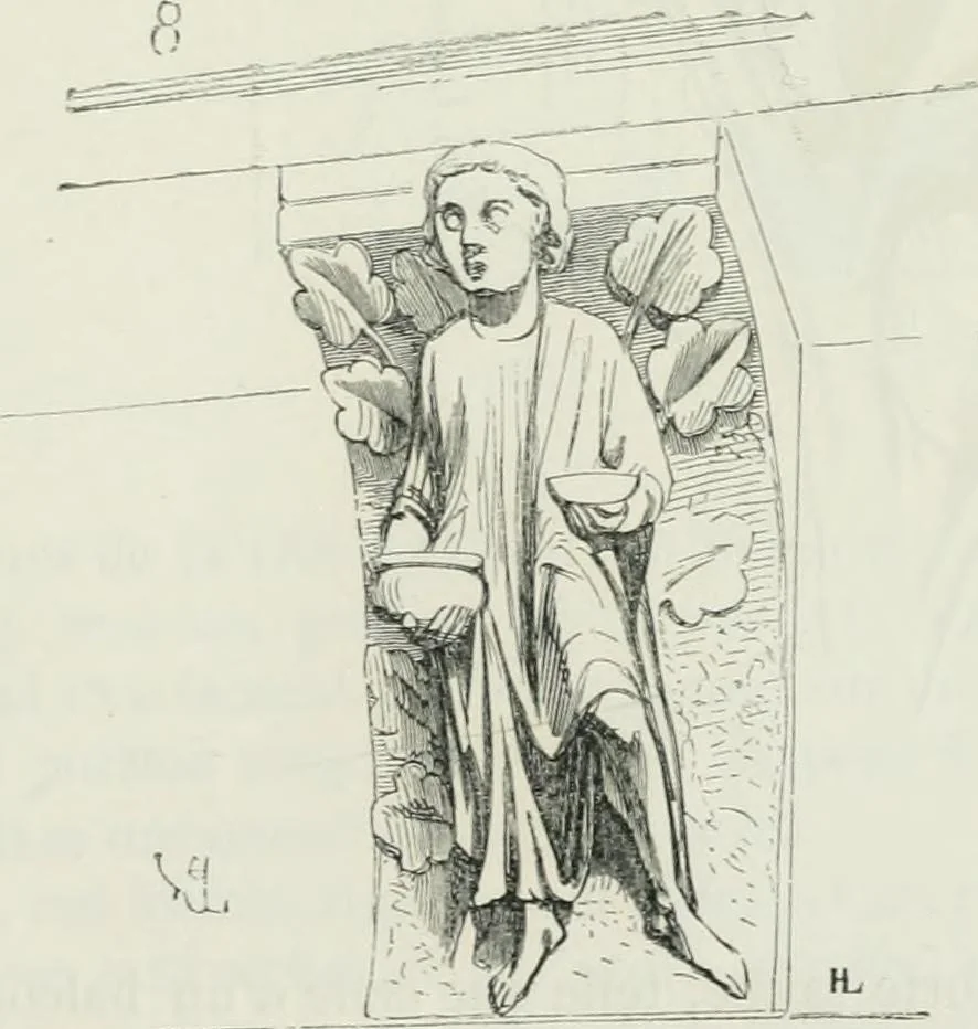An illustration from Dictionnaire raisonné de l'architecture française du XIe au XVIe siècle, 1875, leaf 320