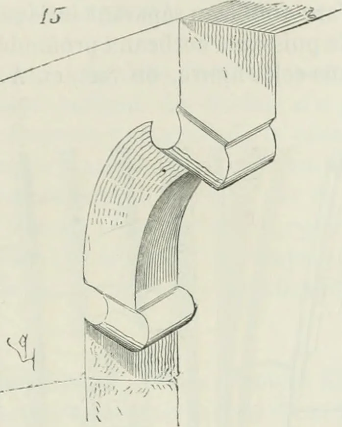 An illustration from Dictionnaire raisonné de l'architecture française du XIe au XVIe siècle, 1875, leaf 326