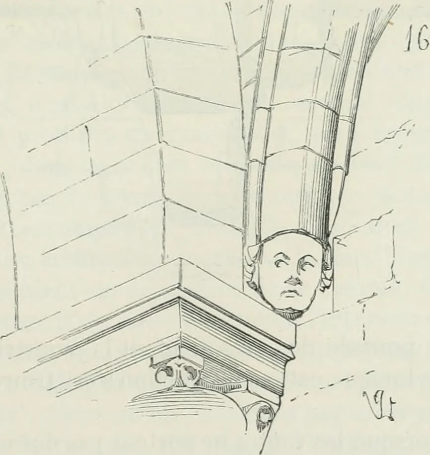 An illustration from Dictionnaire raisonné de l'architecture française du XIe au XVIe siècle, 1875, leaf 326