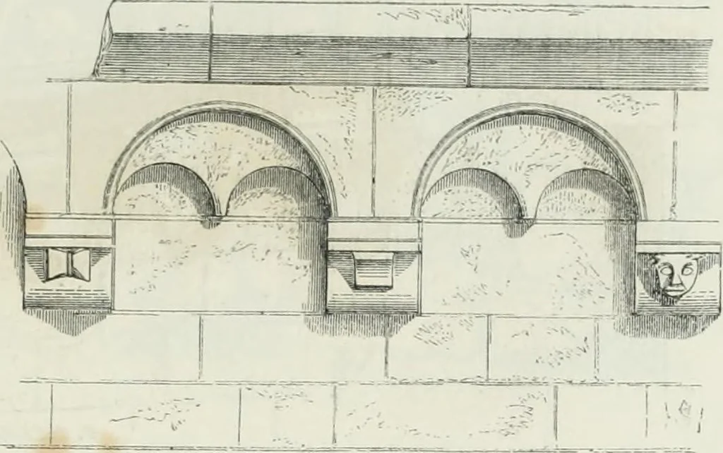 An illustration from Dictionnaire raisonné de l'architecture française du XIe au XVIe siècle, 1875, leaf 338