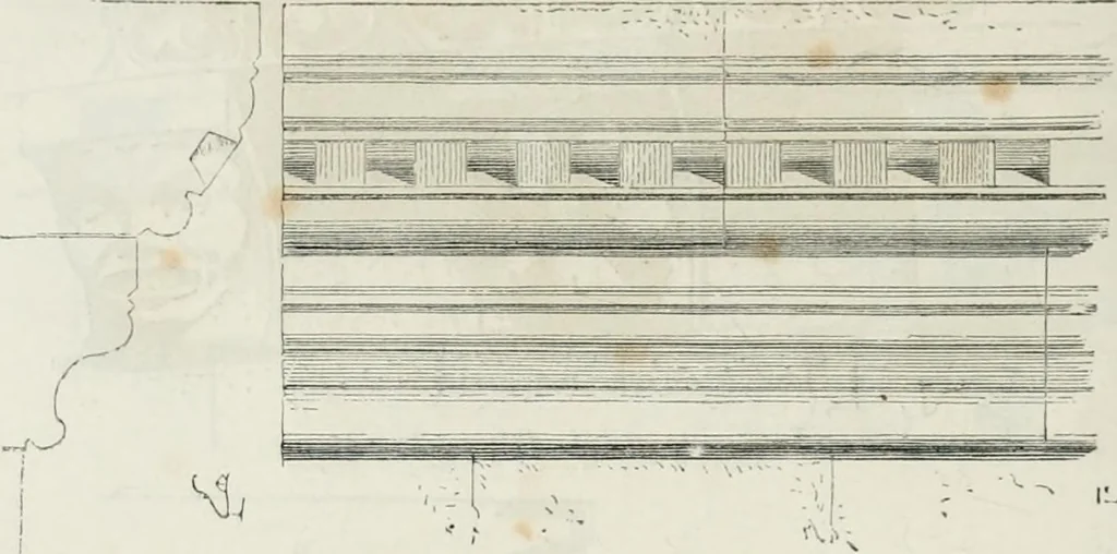 An illustration from Dictionnaire raisonné de l'architecture française du XIe au XVIe siècle, 1875, leaf 341
