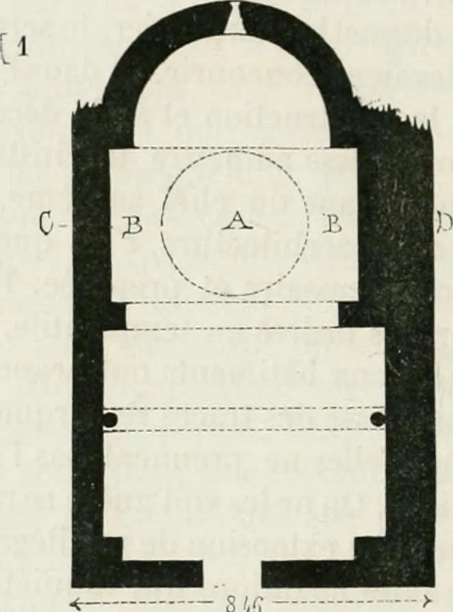 An illustration from Dictionnaire raisonné de l'architecture française du XIe au XVIe siècle, 1875, leaf 357