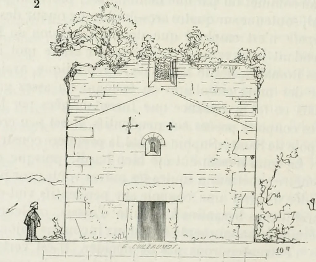 An illustration from Dictionnaire raisonné de l'architecture française du XIe au XVIe siècle, 1875, leaf 357
