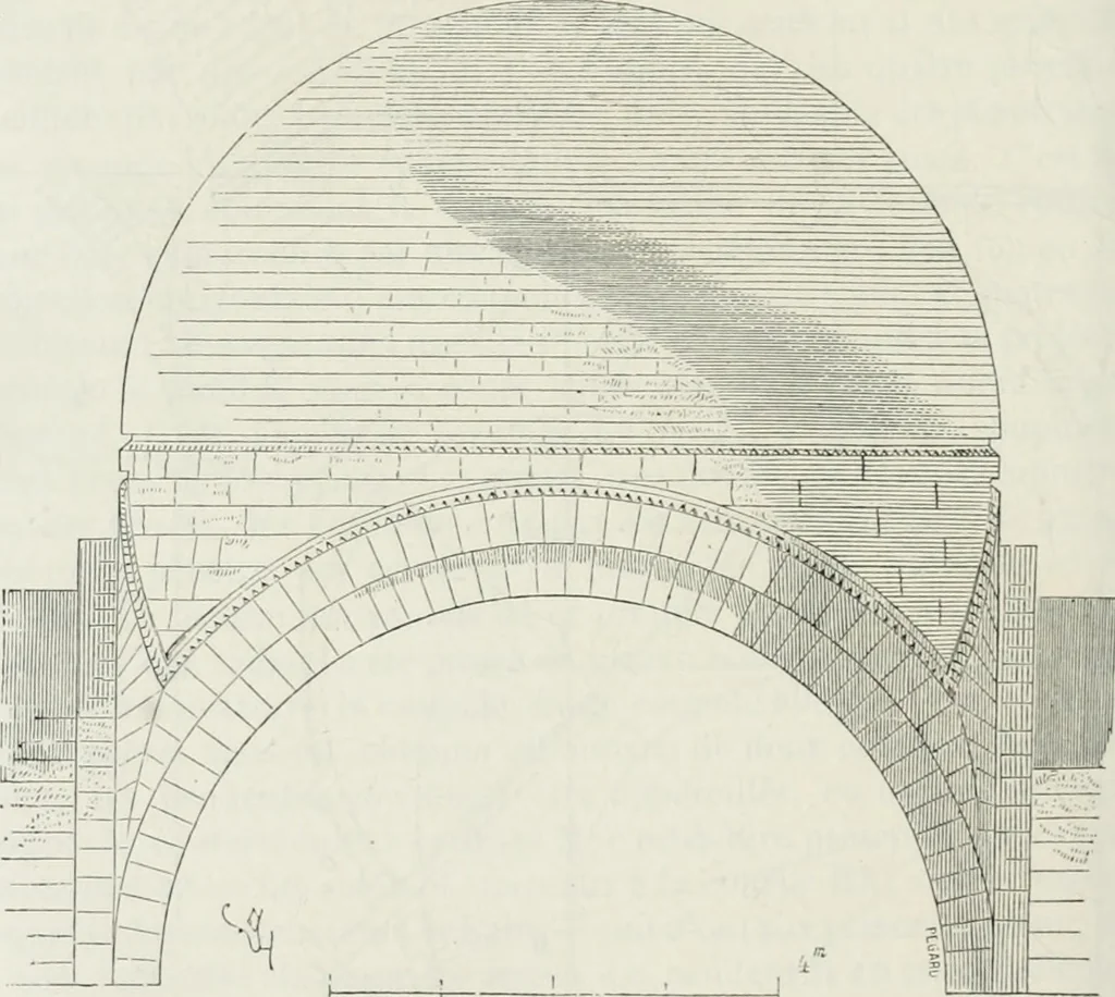 An illustration from Dictionnaire raisonné de l'architecture française du XIe au XVIe siècle, 1875, leaf 363
