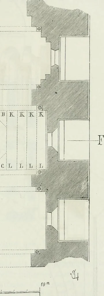 An illustration from Dictionnaire raisonné de l'architecture française du XIe au XVIe siècle, 1875, leaf 370