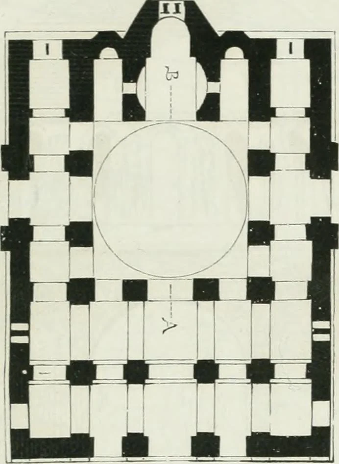An illustration from Dictionnaire raisonné de l'architecture française du XIe au XVIe siècle, 1875, leaf 372